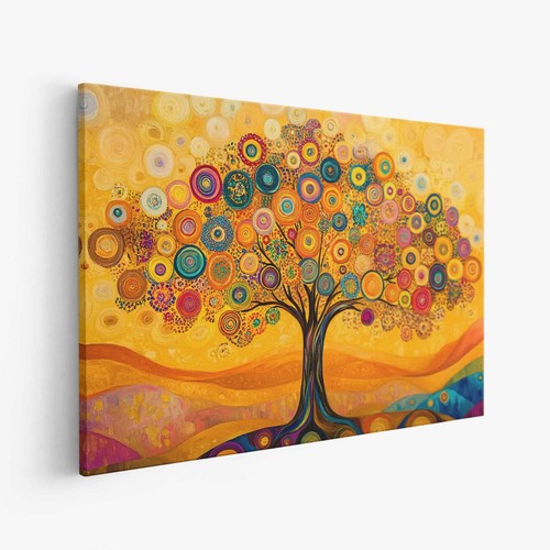 Tree life canvas wall - tree, of