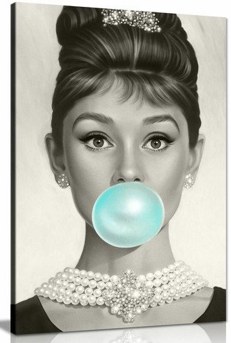 Audrey hepburn blue bubblegum - audrey,