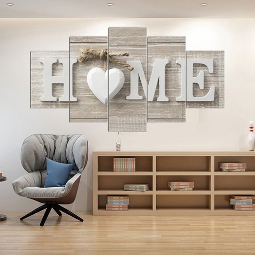 Large canvas print home sweet - large,