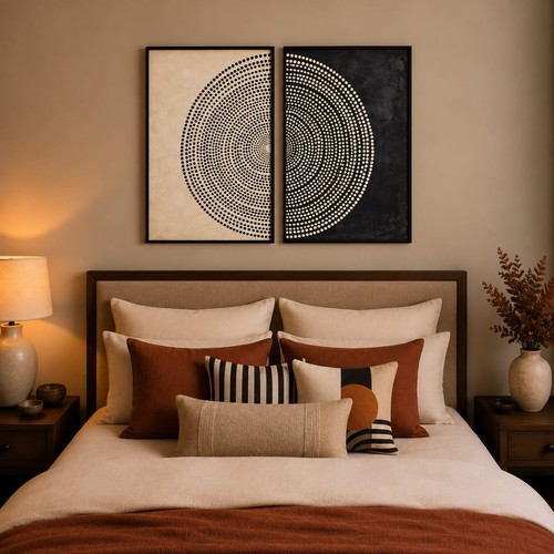 Piece abstract framed - abstract,