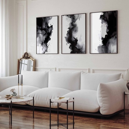 Black and white - black,