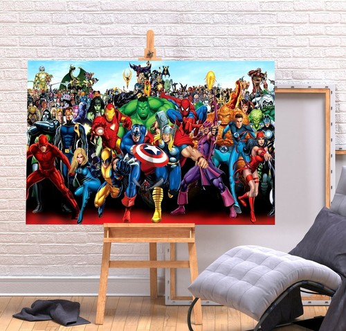 Marvel superheroes wall - wall, art
