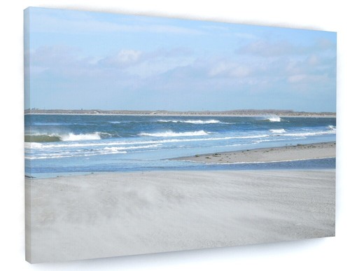 Beach waves seascape canvas - waves,