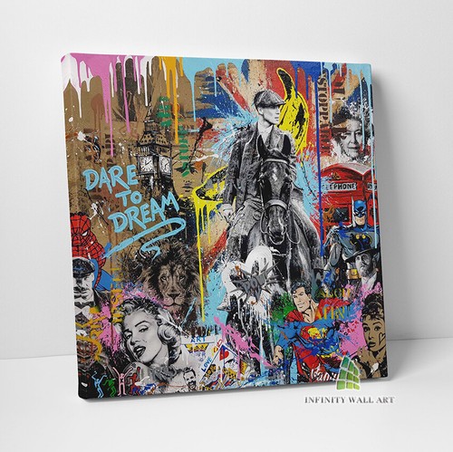 Graffiti dream canvas - graffiti, art