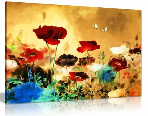 Chinese canvas art floral - chinese,