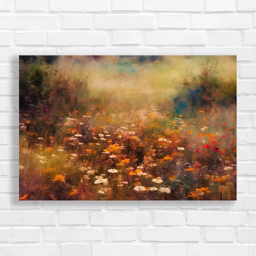 Vibrant autumn meadow - autumn, original