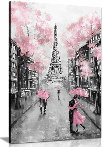 Pink black white - black, paris
