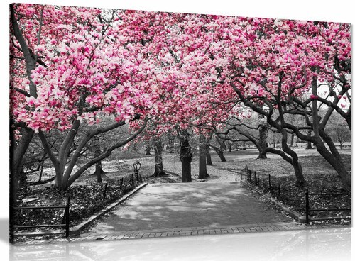 Black white wall art - black,