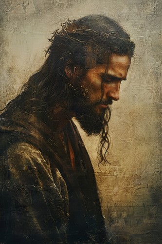 Jesus religious canvas - jesus,