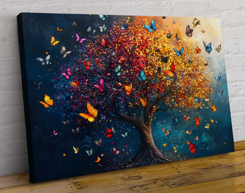 Tree life canvas wall art - of,