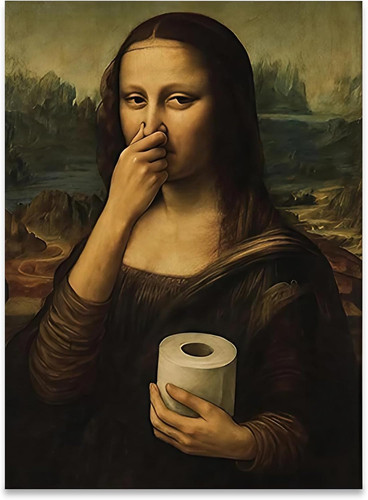 Funny bathroom wall art - funny,