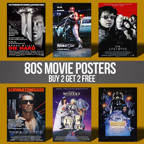 80s movie posters - movie,
