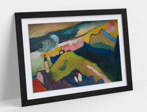Kandinsky mountain landscape - kandinsky,,