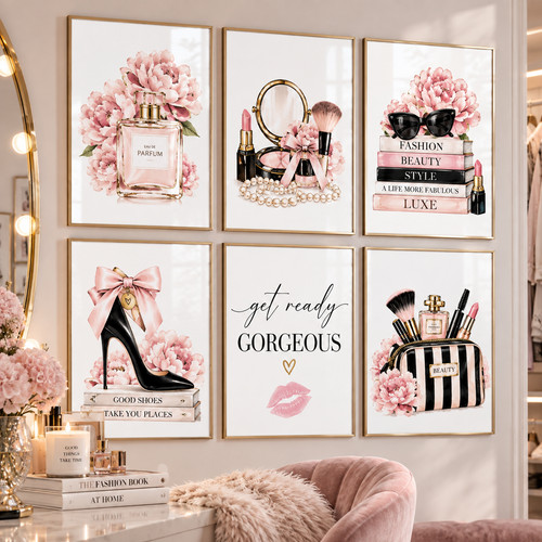 Fashion beauty wall art - beauty,