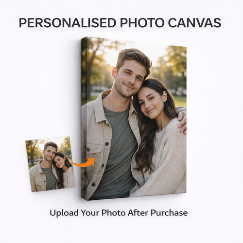 Personalised photo canvas - photo, to
