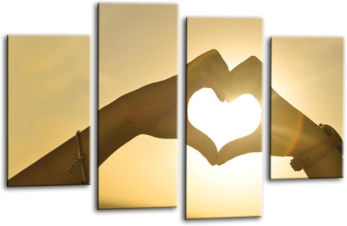 Sunset wall art living room - sunset,