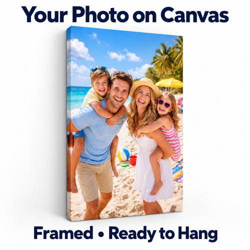 Personalised photo canvas - personalised, to
