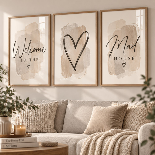 Welcome the mad house - welcome,
