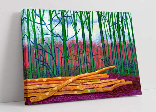 Felled trees david hockney - trees,,