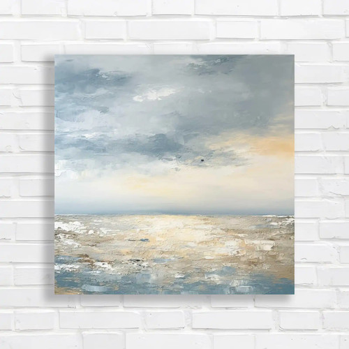 Serene coastal landscape - serene,