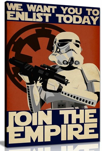 Star wars propaganda enlist - star,