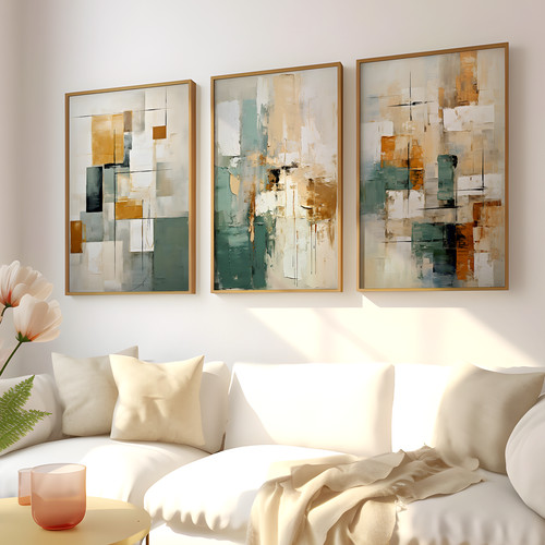 Abstract minimalist wall decor - minimalist,