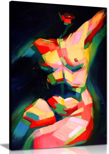 Cubistic sitting nude - nude, 2014