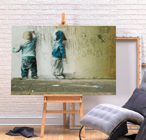 Banksy kids painting deep - kids,